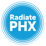 Radiate logo stacked