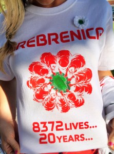 "Walk to Remember" commemorative t-shirt. Photo: Lauren Potter