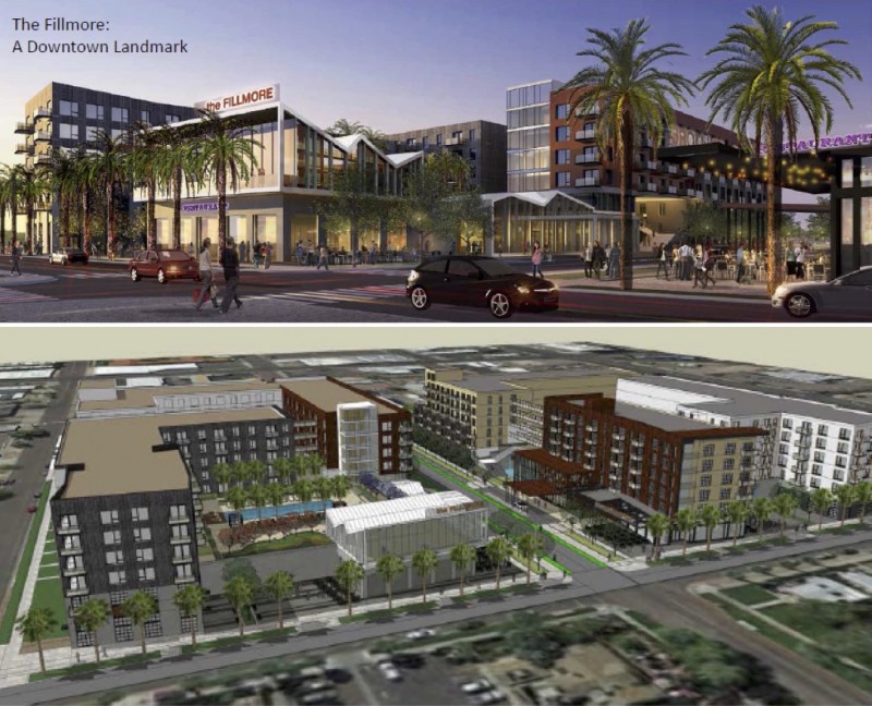 Rendering of proposed development by Trammell Crow. Courtesy of City of Phoenix.