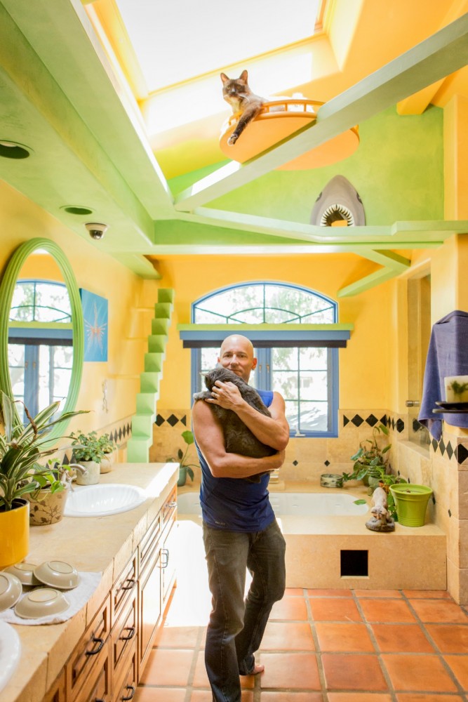 Excerpted from CATIFY TO SATISFY: Simple Solutions for Creating a Cat-Friendly Home by Jackson Galaxy and Kate Benjamin, with the permission of Tarcher Perigee/Penguin, a division of Penguin Random House. Copyright Jackson Galaxy and Kate Benjamin © 2015. Photo credit: Jeff Newton.