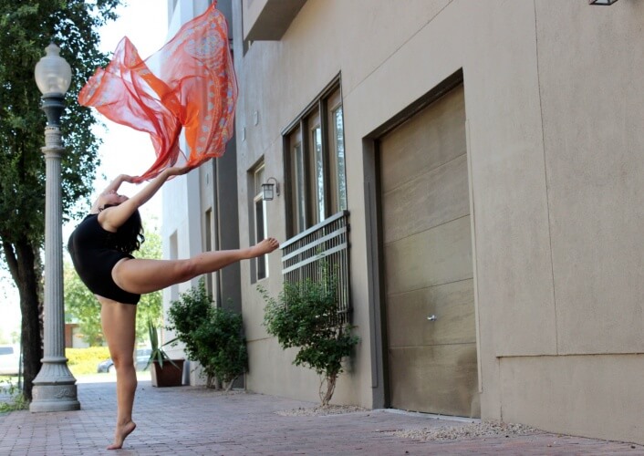 Dancer Johanna Hayes. Photo by Ashley Baker.