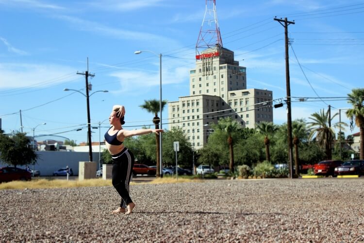 Dancer Kalin Green. Photo: Ashley Baker.