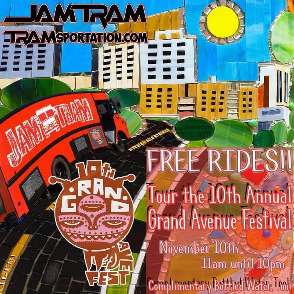 Jam Tram at Grand Avenue Festival